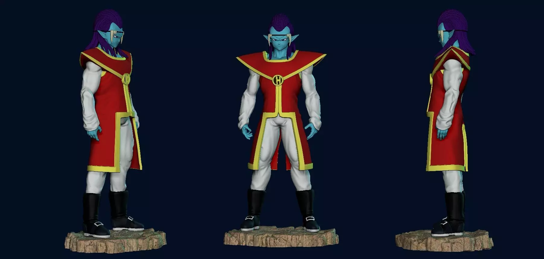 Gas DragonBall Super 3D print model