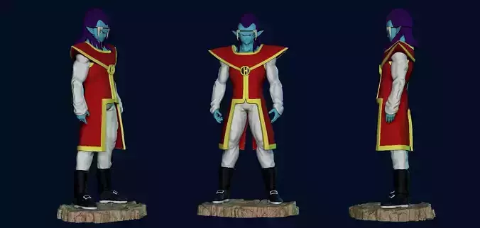 Gas DragonBall Super 3D print model
