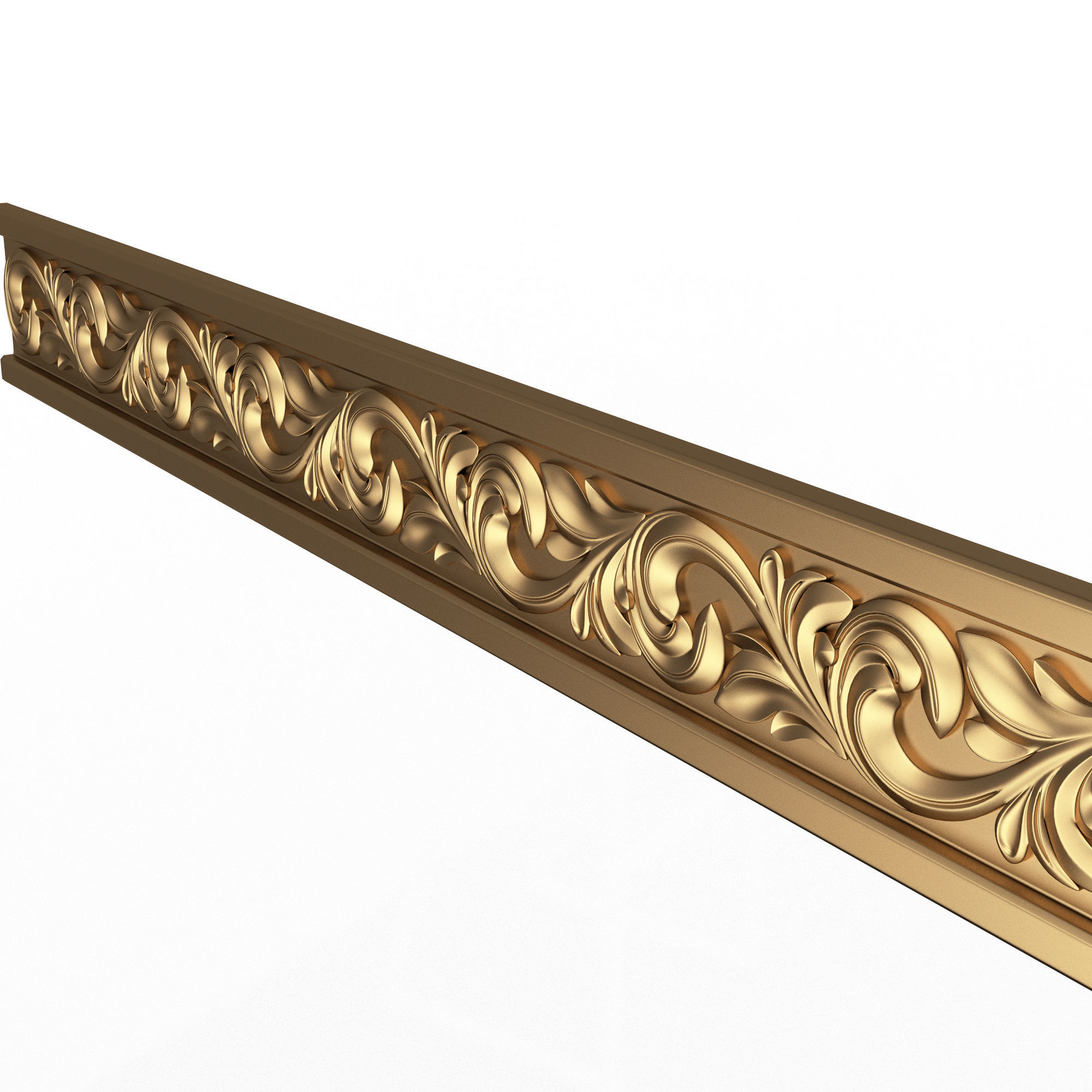 Ornament Element 02 Low-poly 3D model_3