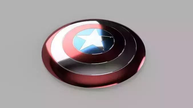 Captain America Shield 3D print model