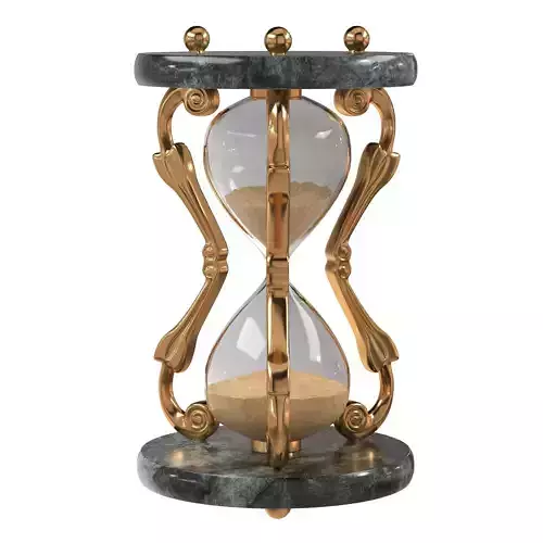 Hourglass01 gold hourglass