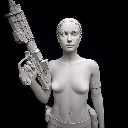 Padme NSFW 3D print model