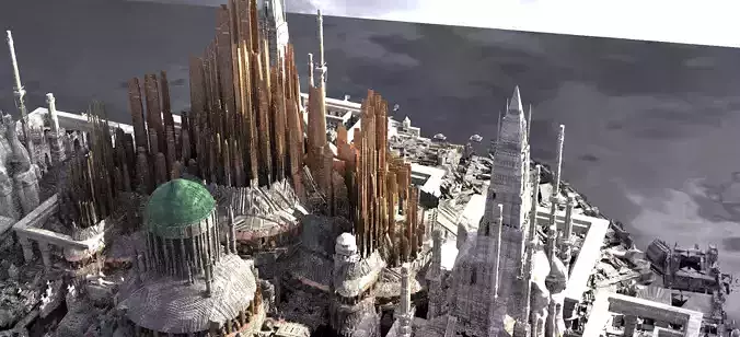 The Reptilian elite palace Kit bash