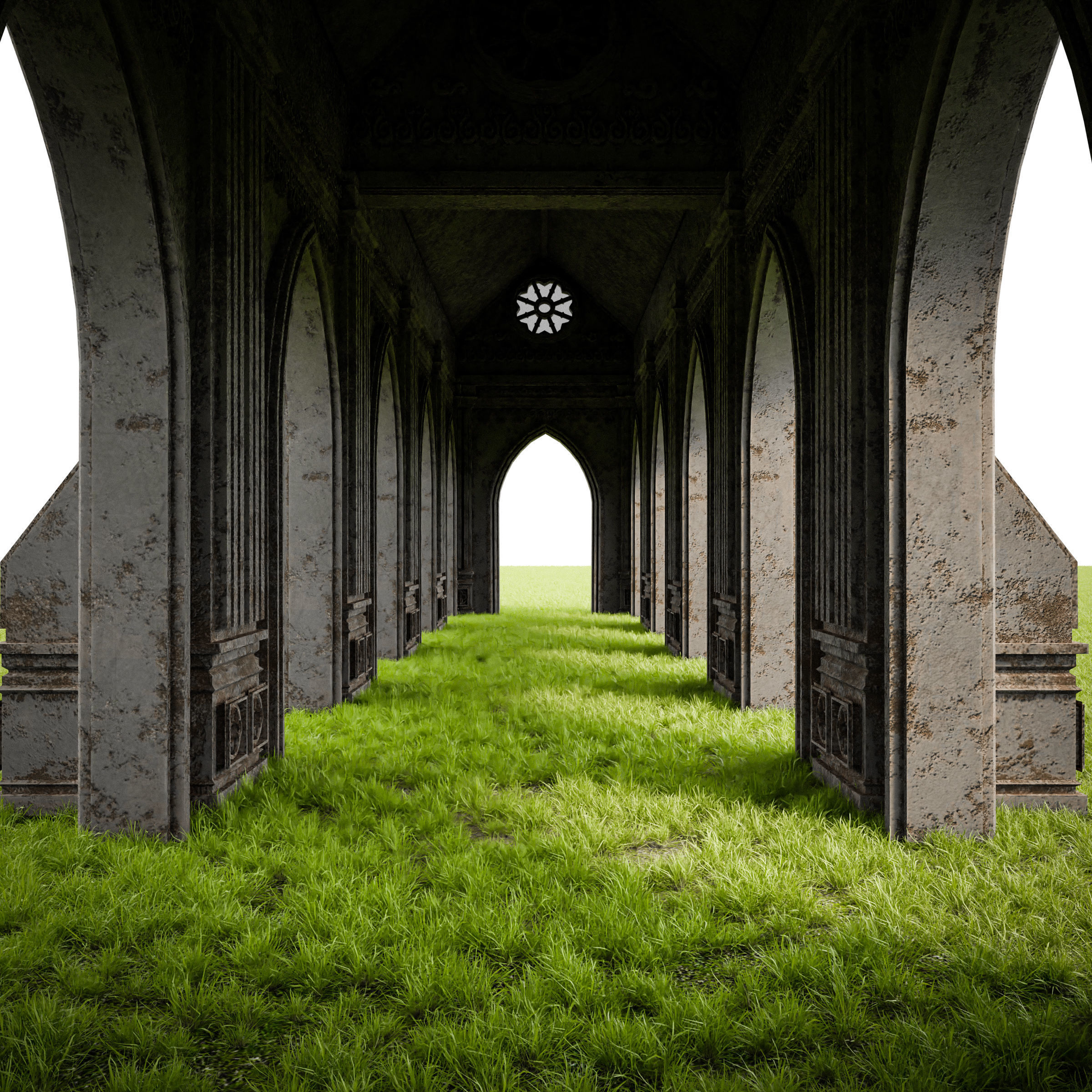 GOTHIC CASTLE BUILDING PACK 3D Model Collection_74