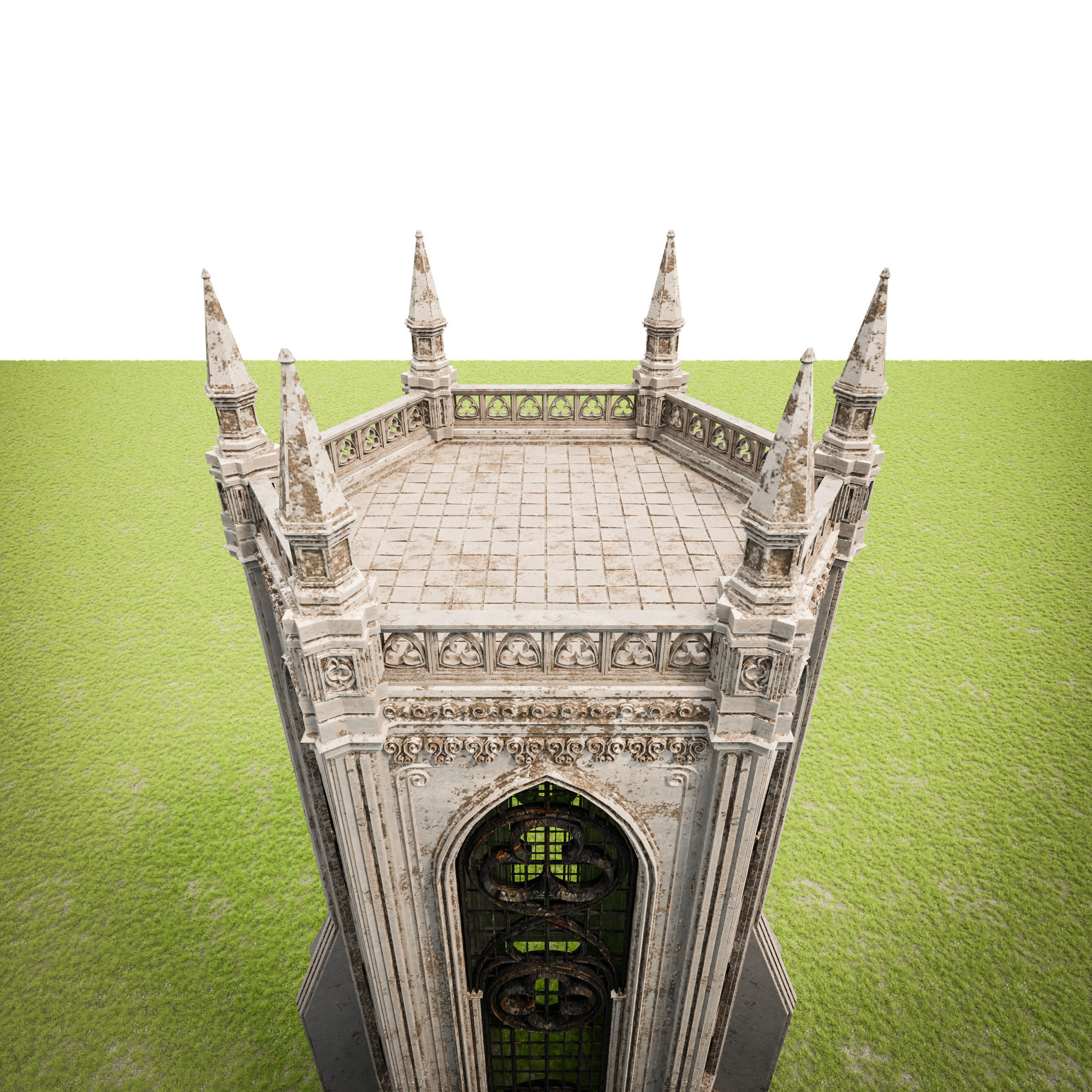 GOTHIC CASTLE BUILDING PACK 3D Model Collection_39