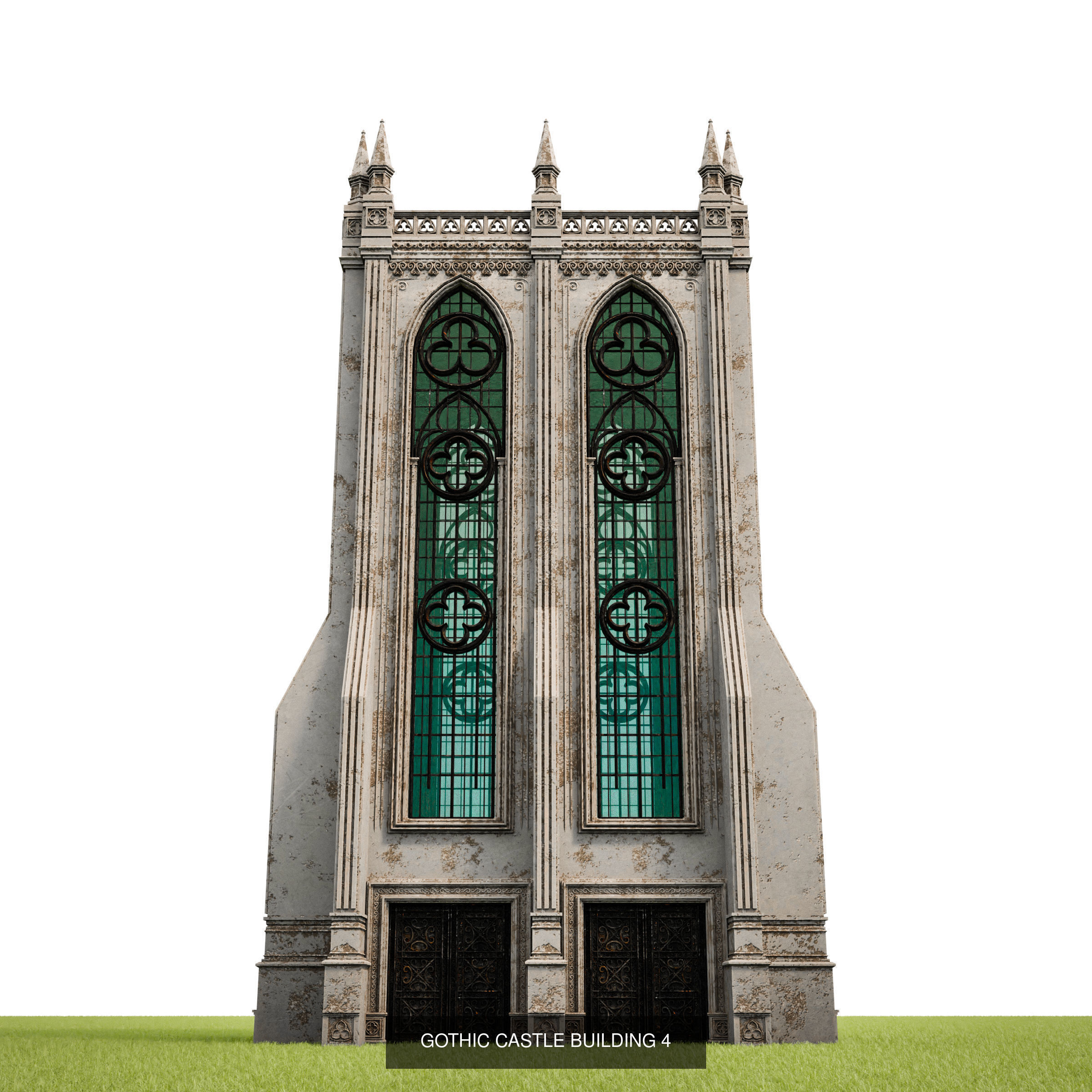 GOTHIC CASTLE BUILDING PACK 3D Model Collection_8