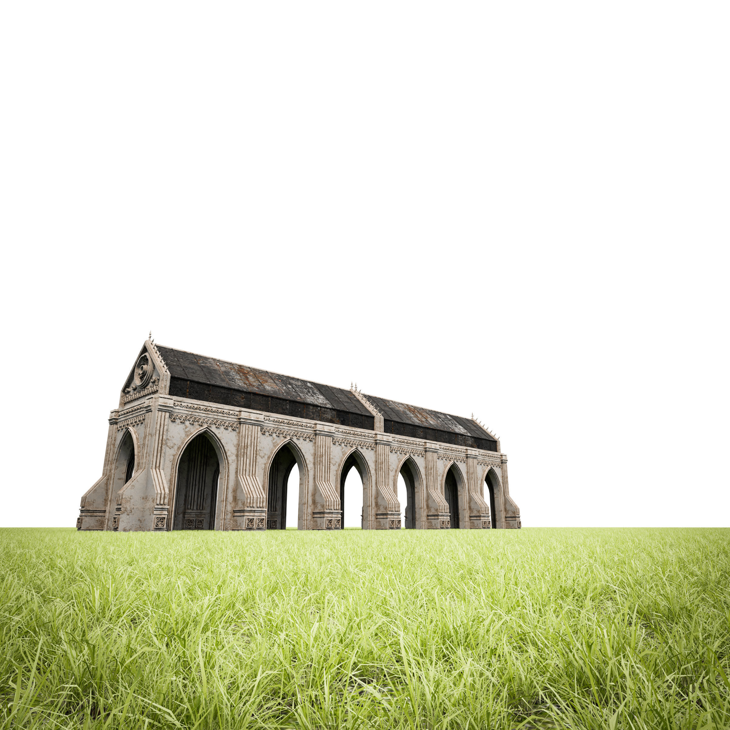 GOTHIC CASTLE BUILDING PACK 3D Model Collection_70