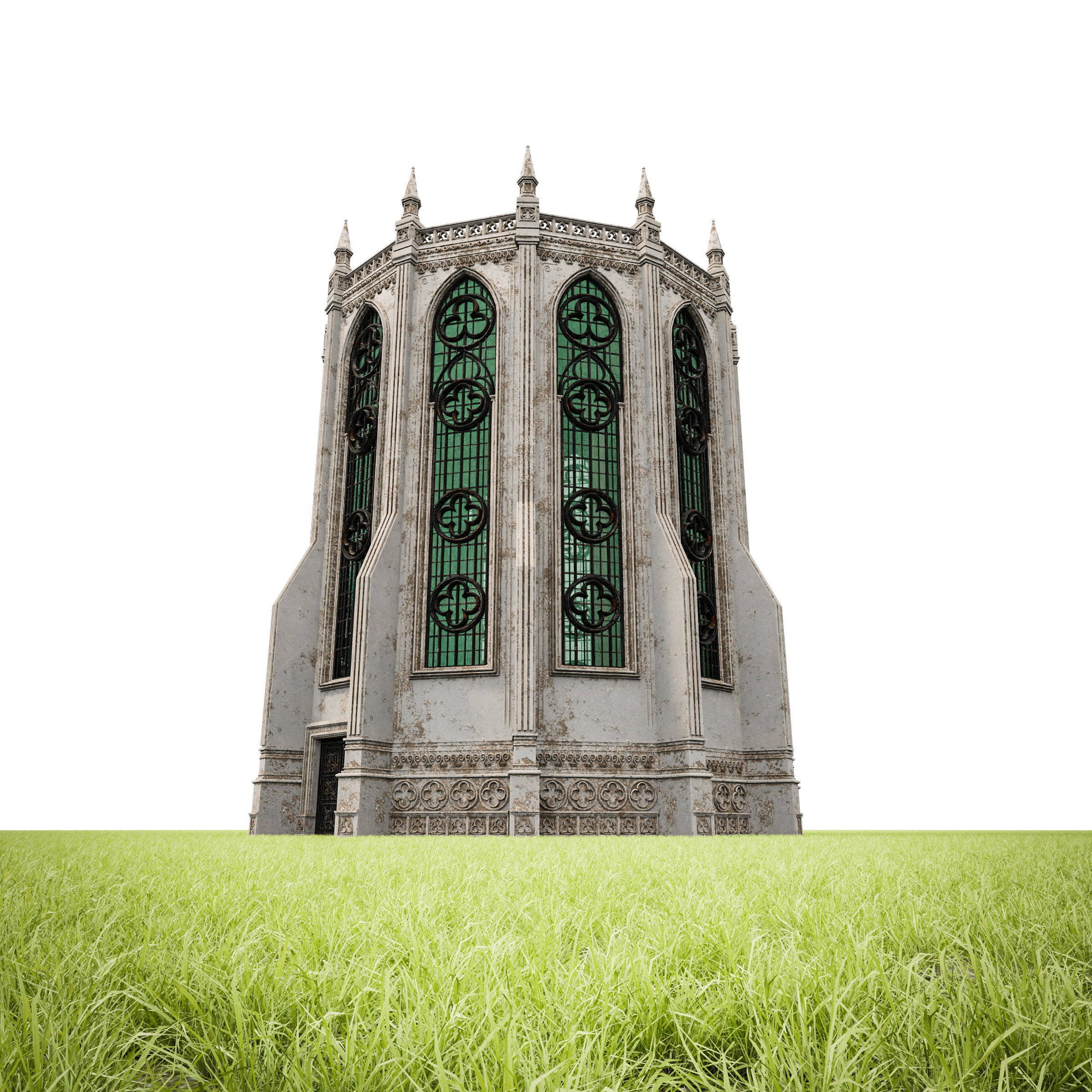 GOTHIC CASTLE BUILDING PACK 3D Model Collection_43