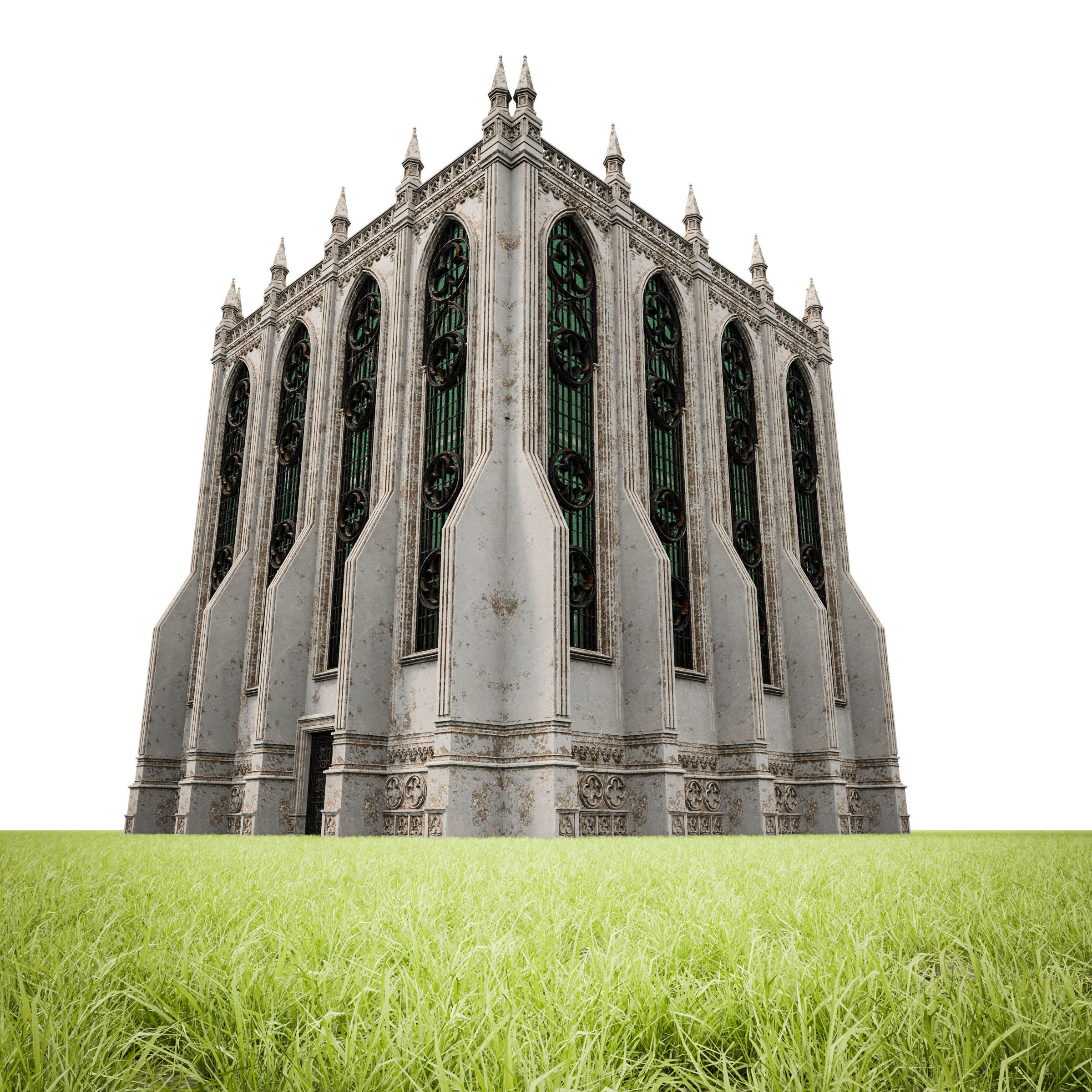 GOTHIC CASTLE BUILDING PACK 3D Model Collection_57