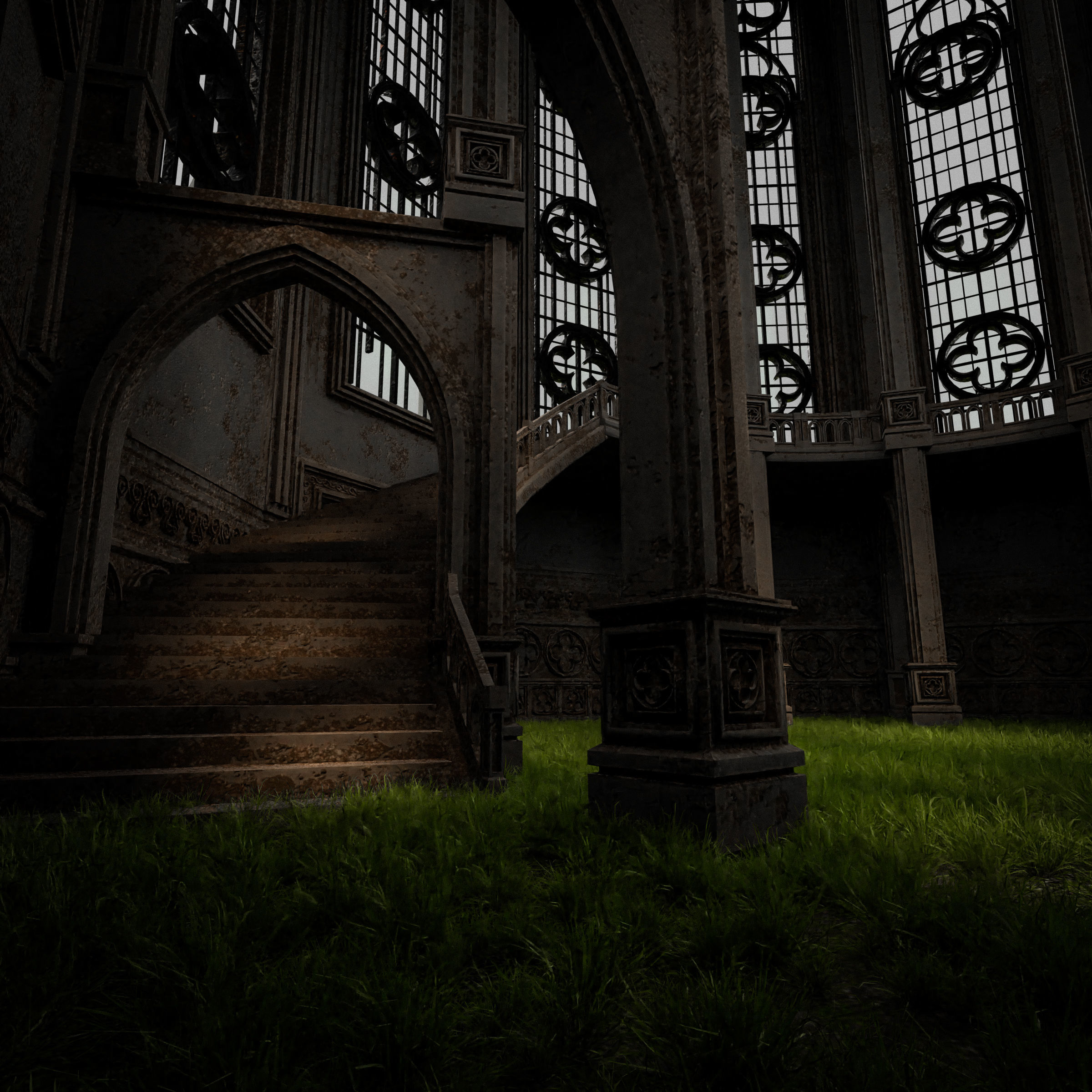 GOTHIC CASTLE BUILDING PACK 3D Model Collection_41