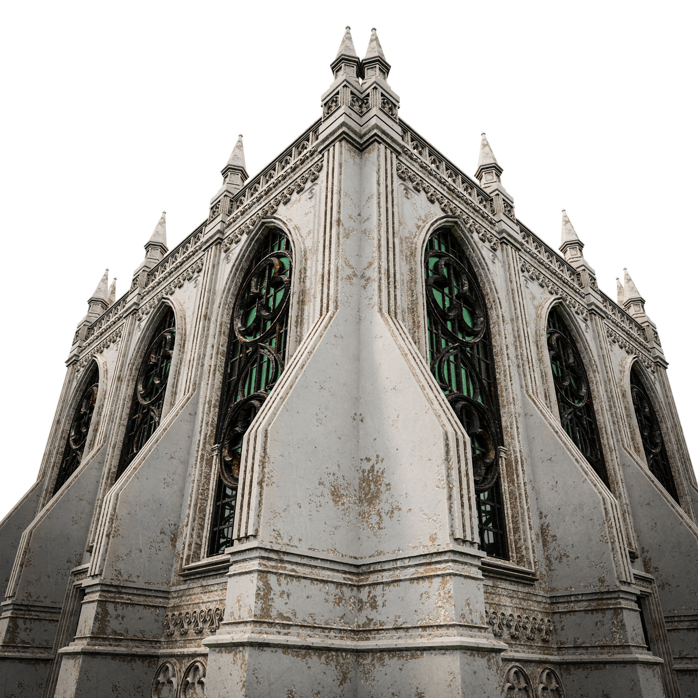 GOTHIC CASTLE BUILDING PACK 3D Model Collection_82