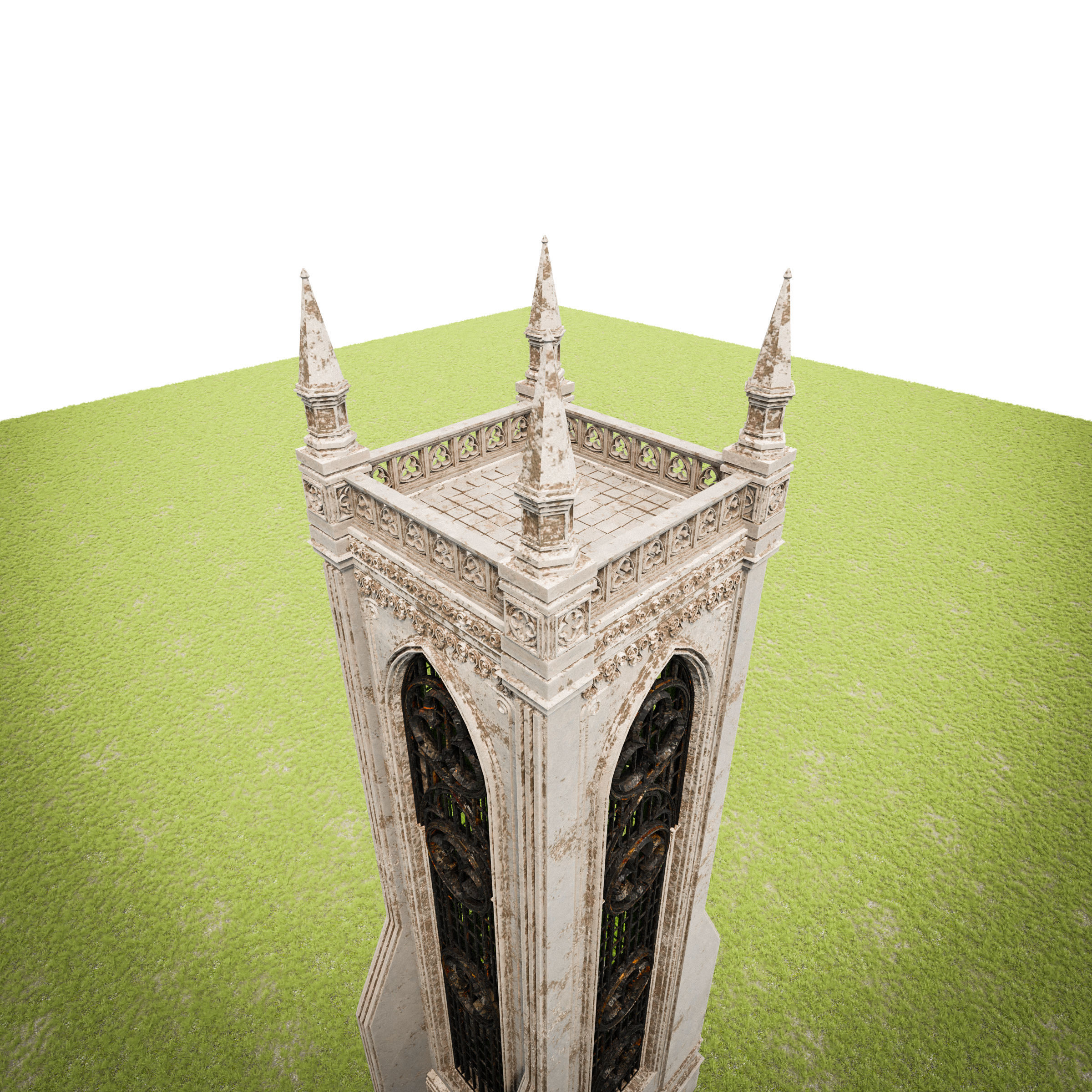 GOTHIC CASTLE BUILDING PACK 3D Model Collection_33
