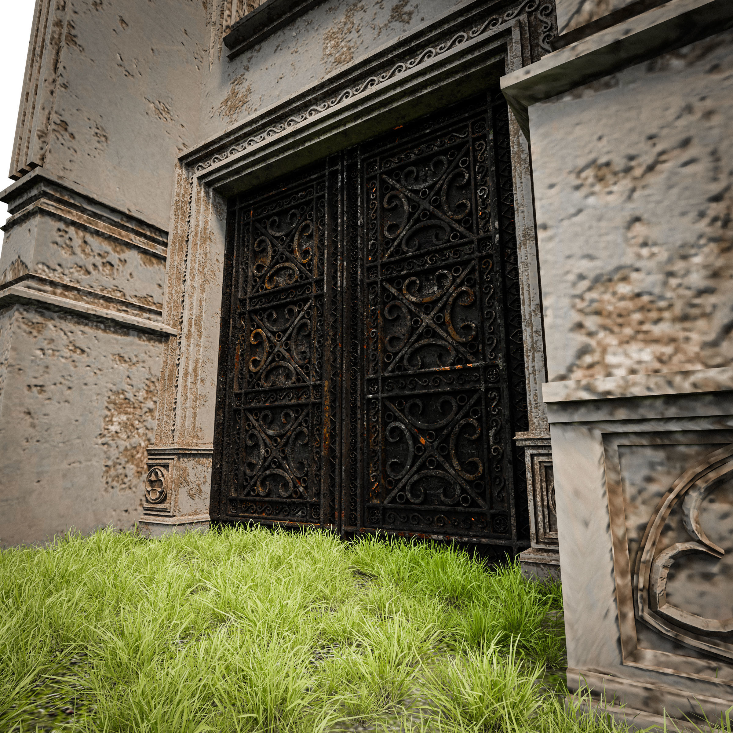 GOTHIC CASTLE BUILDING PACK 3D Model Collection_49