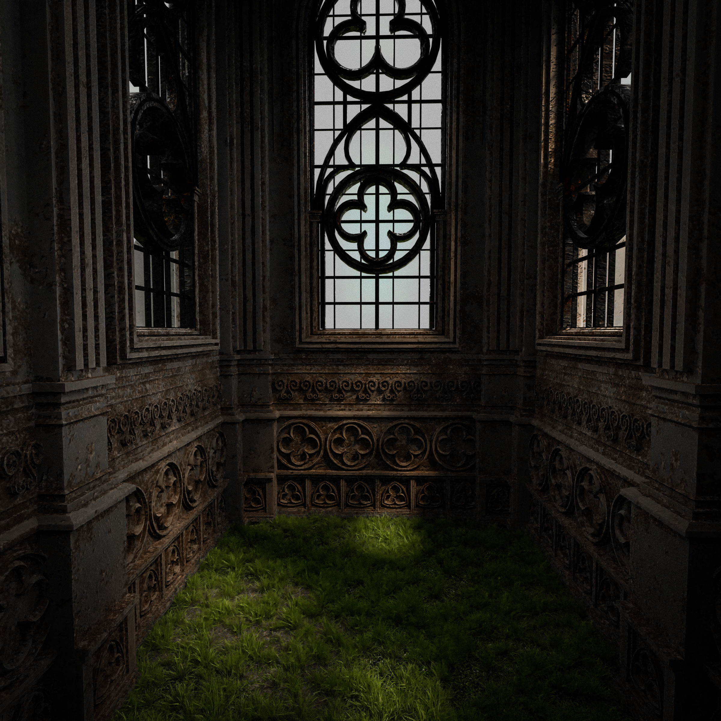 GOTHIC CASTLE BUILDING PACK 3D Model Collection_68