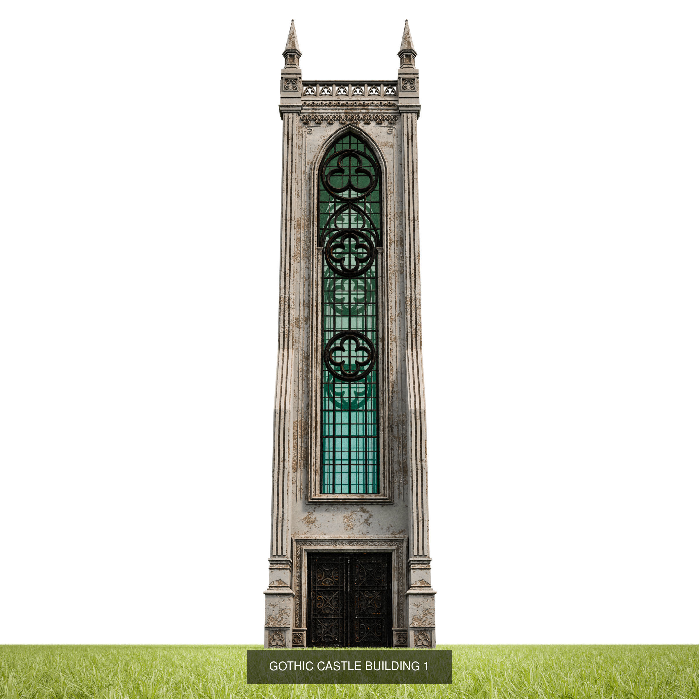 GOTHIC CASTLE BUILDING PACK 3D Model Collection_5