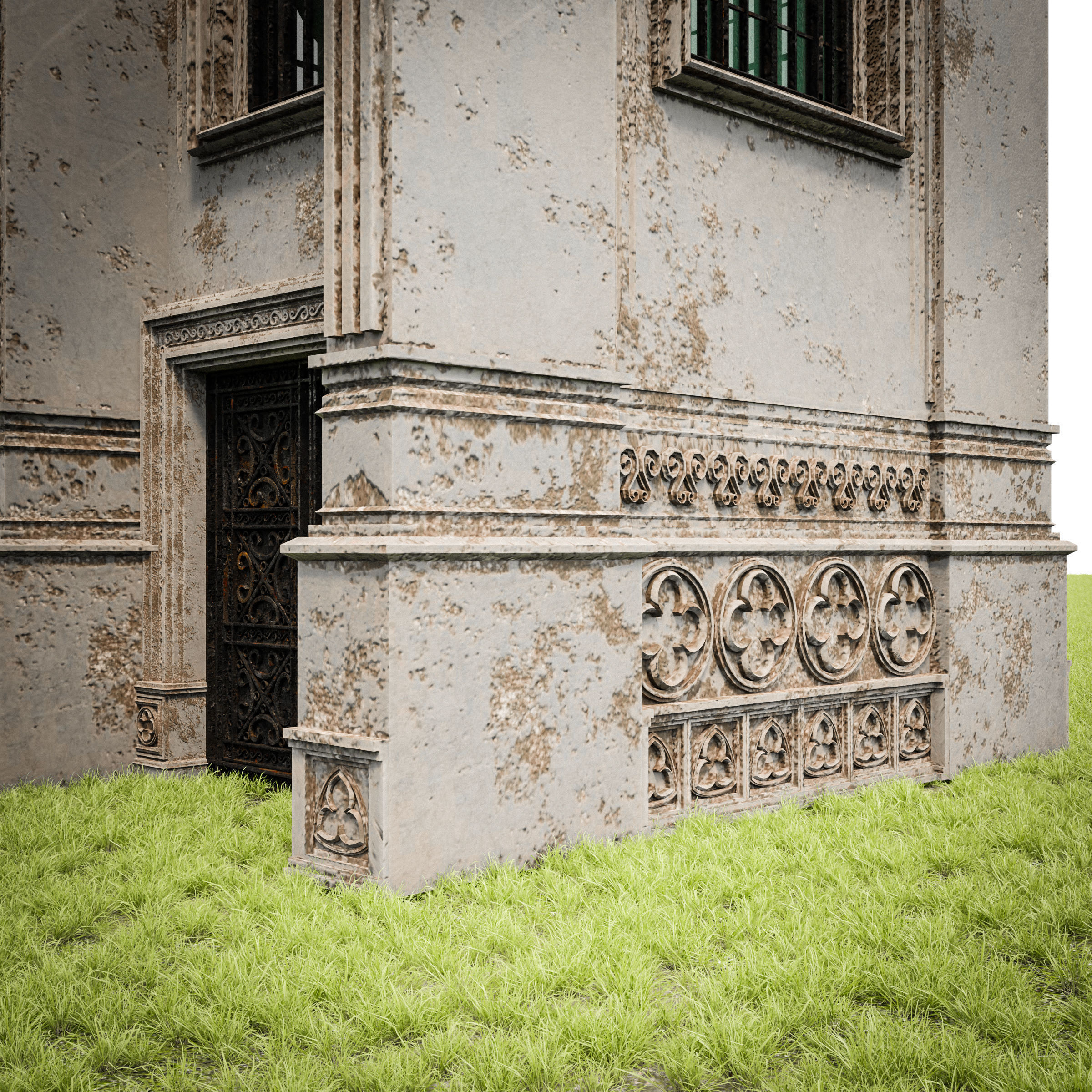 GOTHIC CASTLE BUILDING PACK 3D Model Collection_36