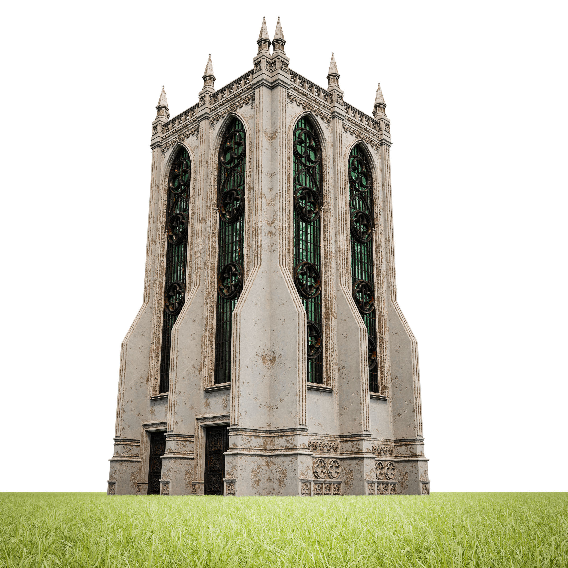 GOTHIC CASTLE BUILDING PACK 3D Model Collection_47