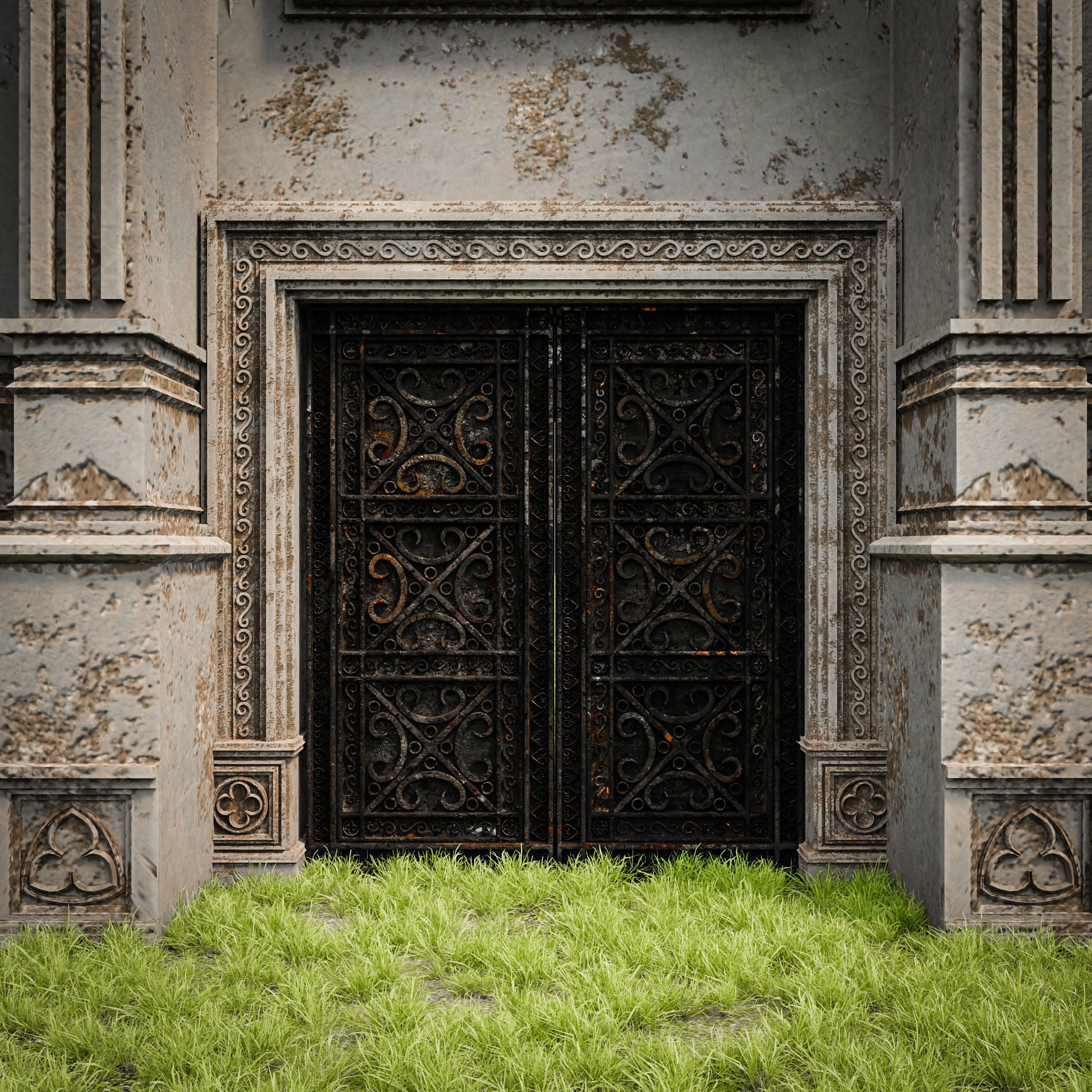 GOTHIC CASTLE BUILDING PACK 3D Model Collection_40