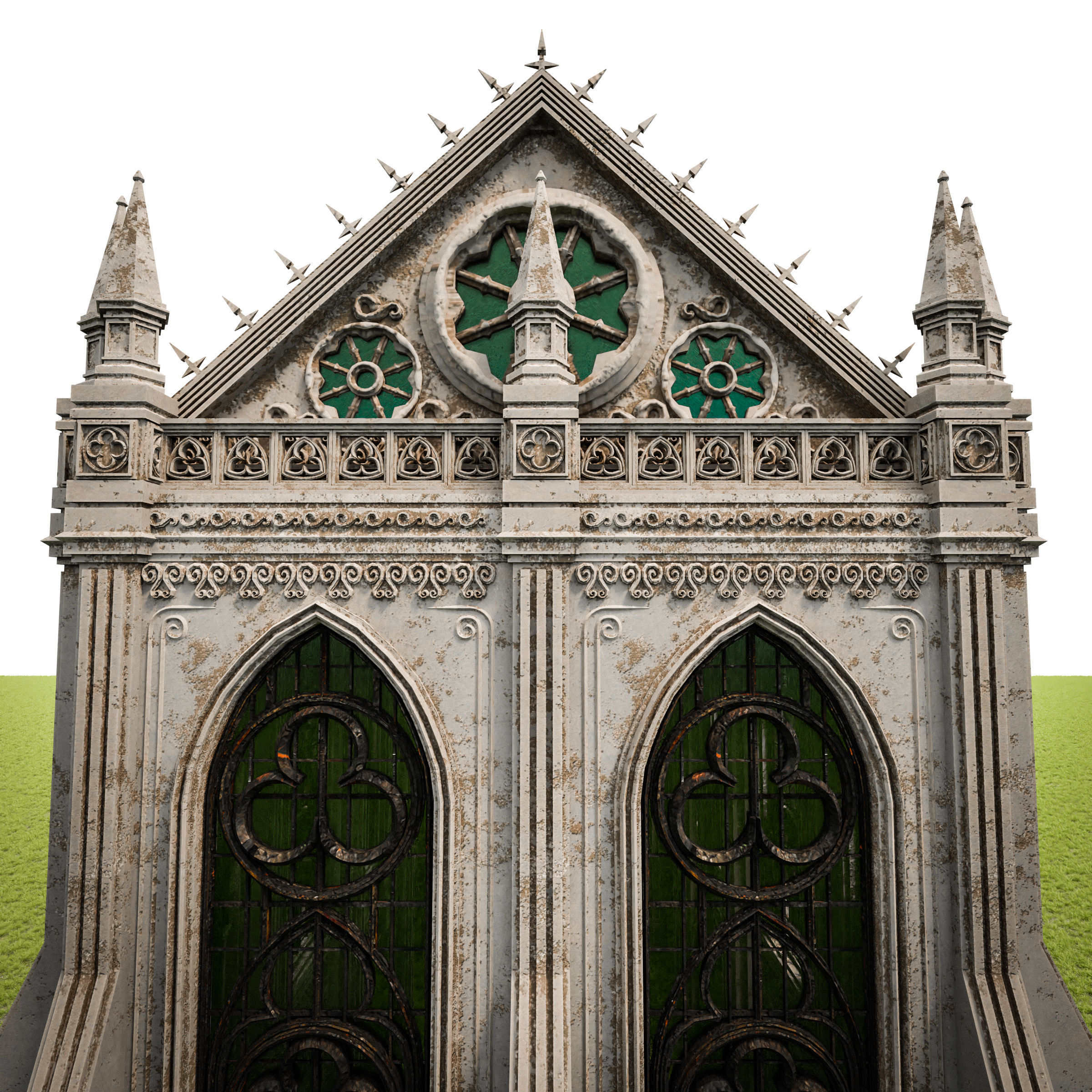 GOTHIC CASTLE BUILDING PACK 3D Model Collection_62