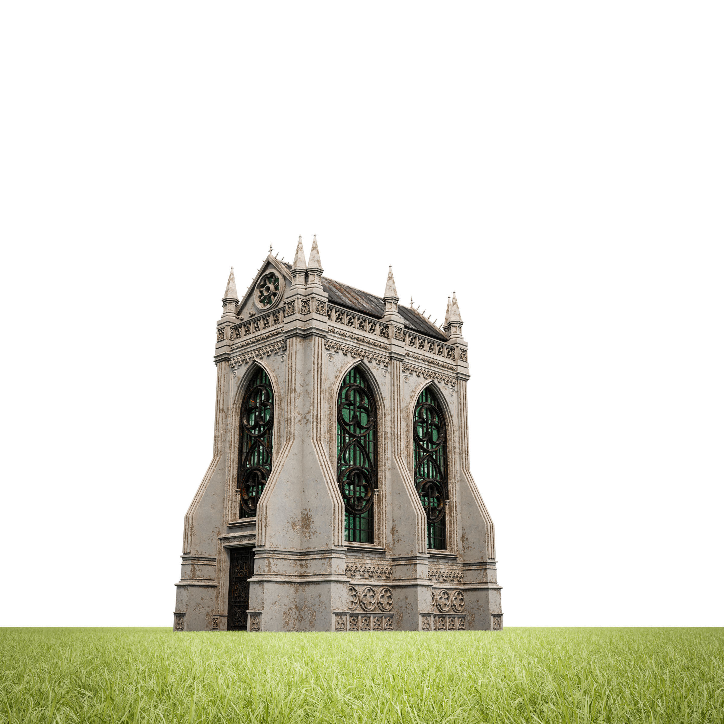 GOTHIC CASTLE BUILDING PACK 3D Model Collection_66