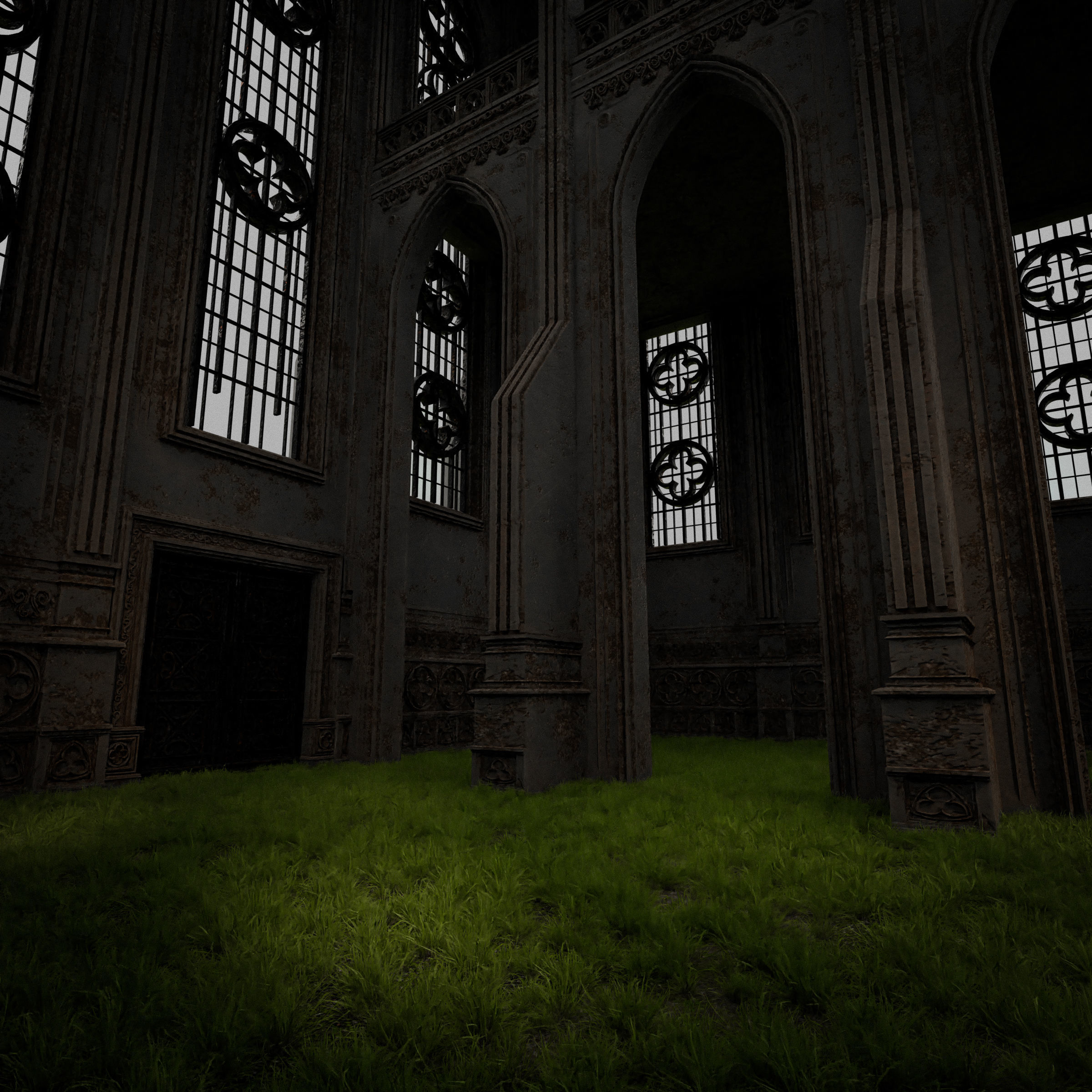 GOTHIC CASTLE BUILDING PACK 3D Model Collection_54