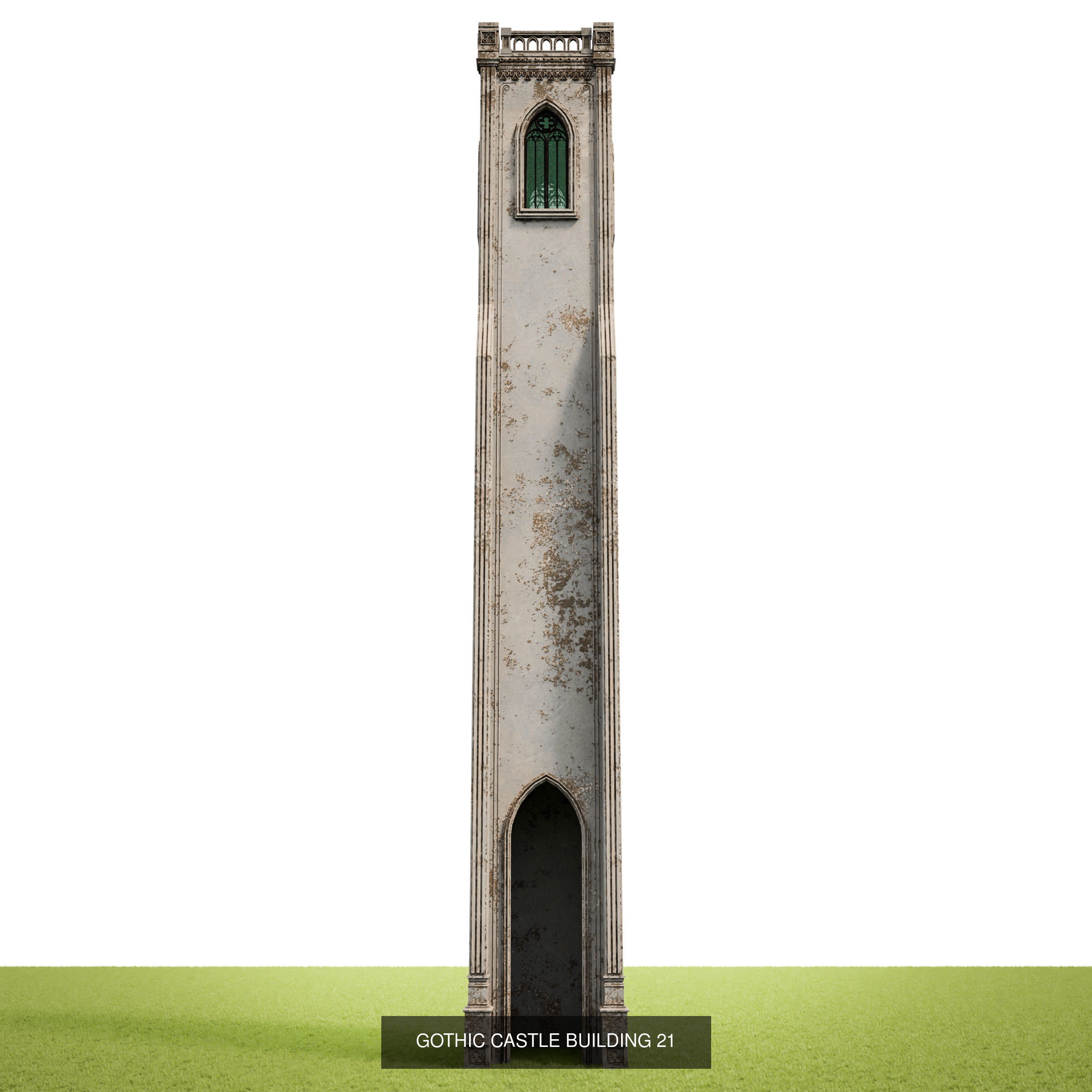 GOTHIC CASTLE BUILDING PACK 3D Model Collection_25