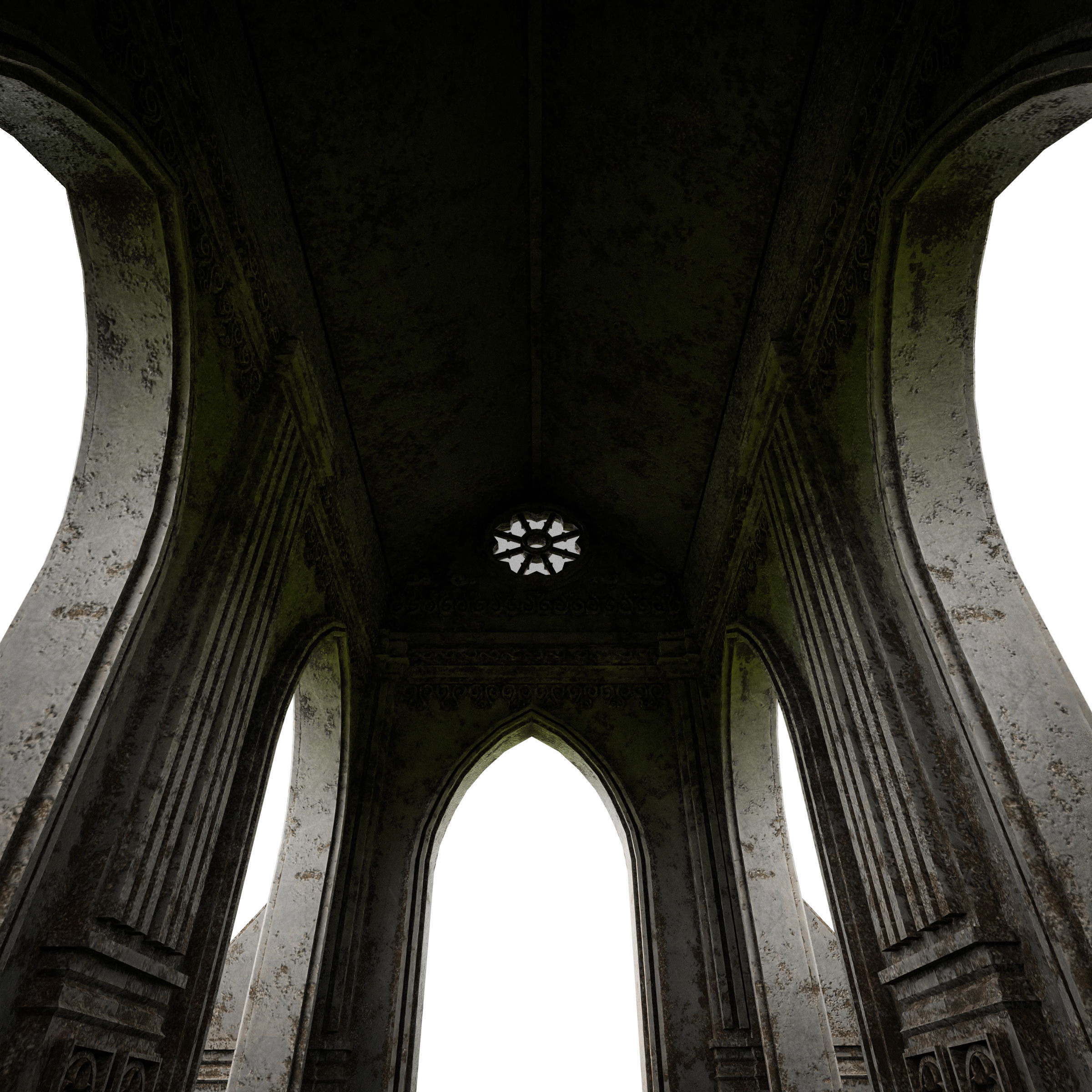 GOTHIC CASTLE BUILDING PACK 3D Model Collection_73