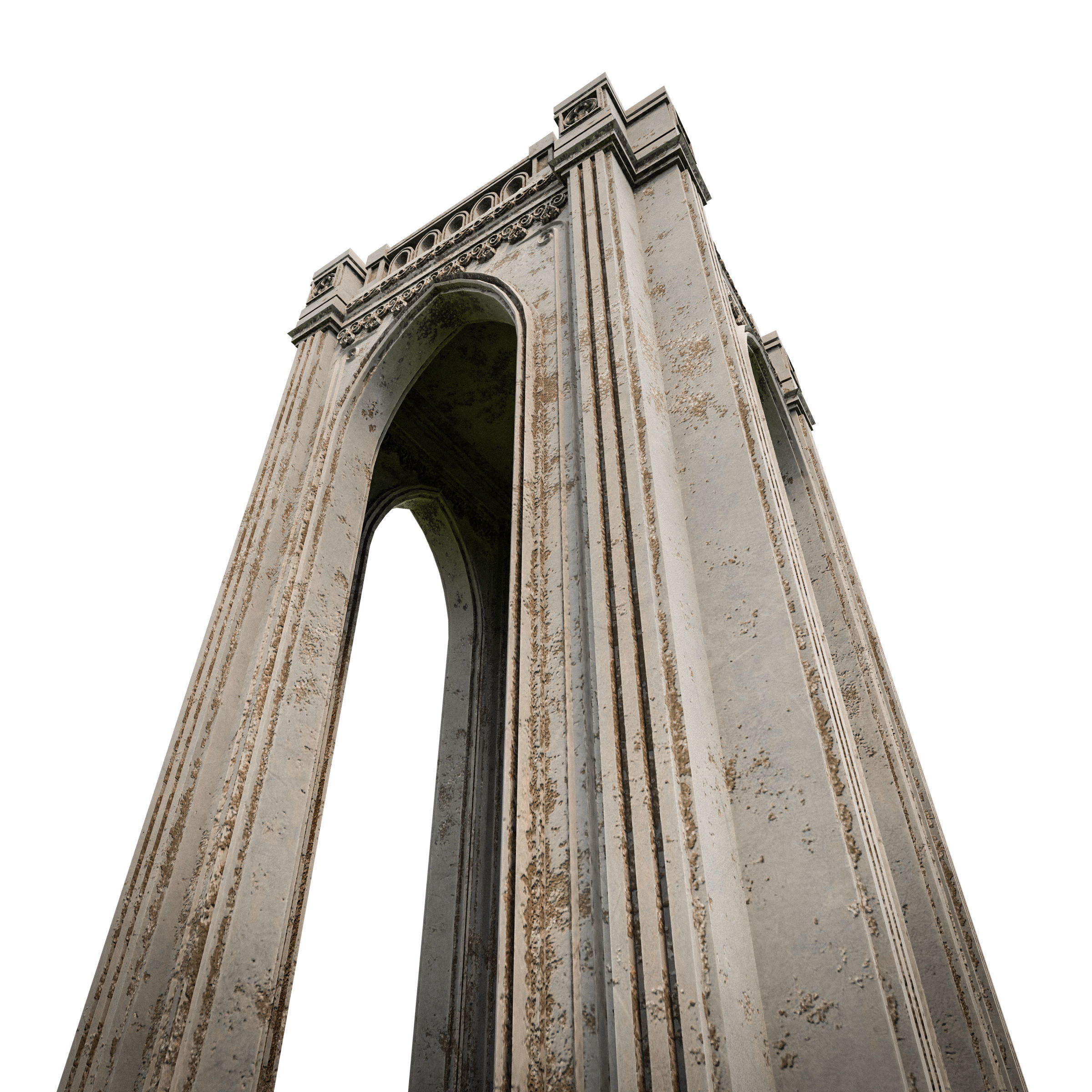 GOTHIC CASTLE BUILDING PACK 3D Model Collection_79