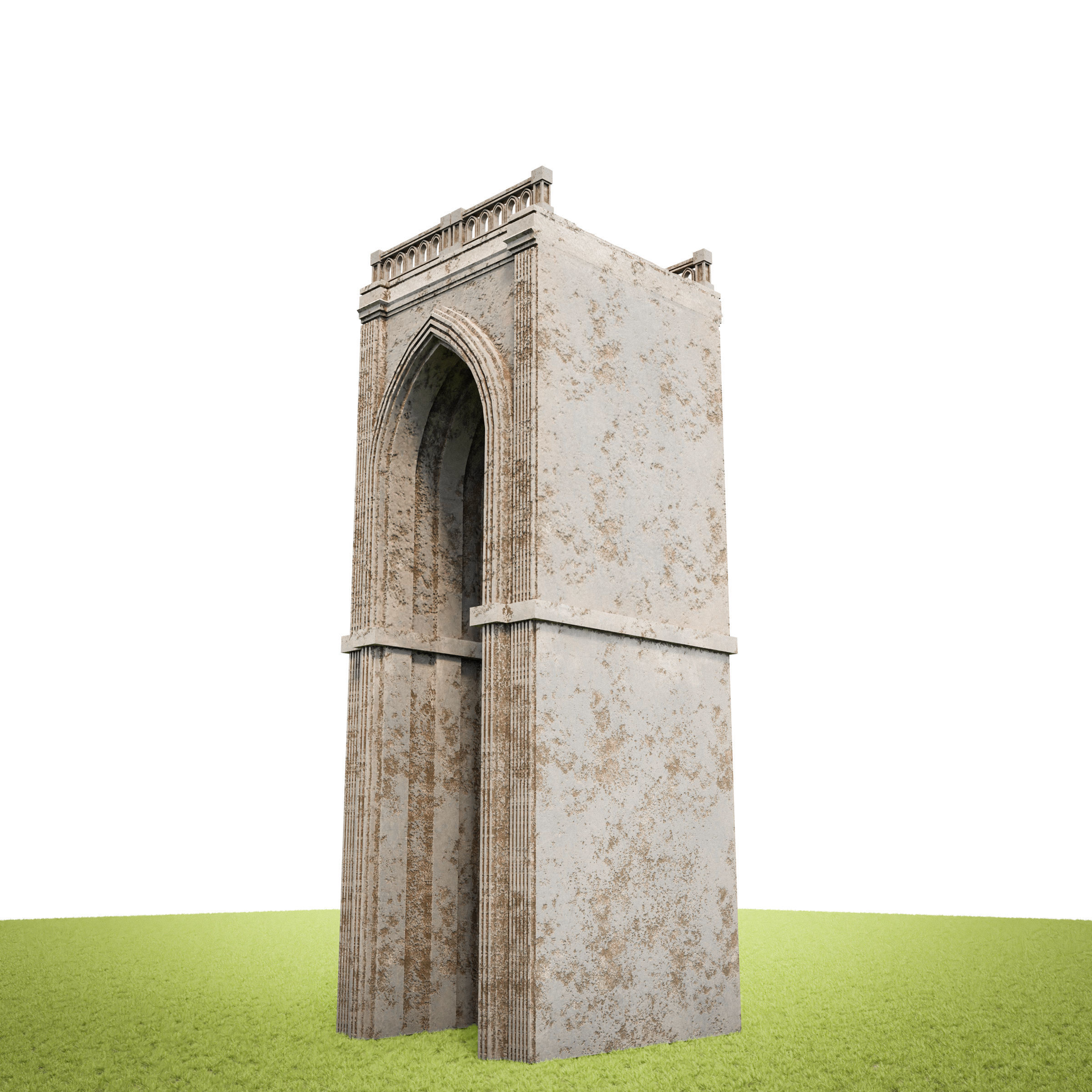 GOTHIC CASTLE BUILDING PACK 3D Model Collection_76
