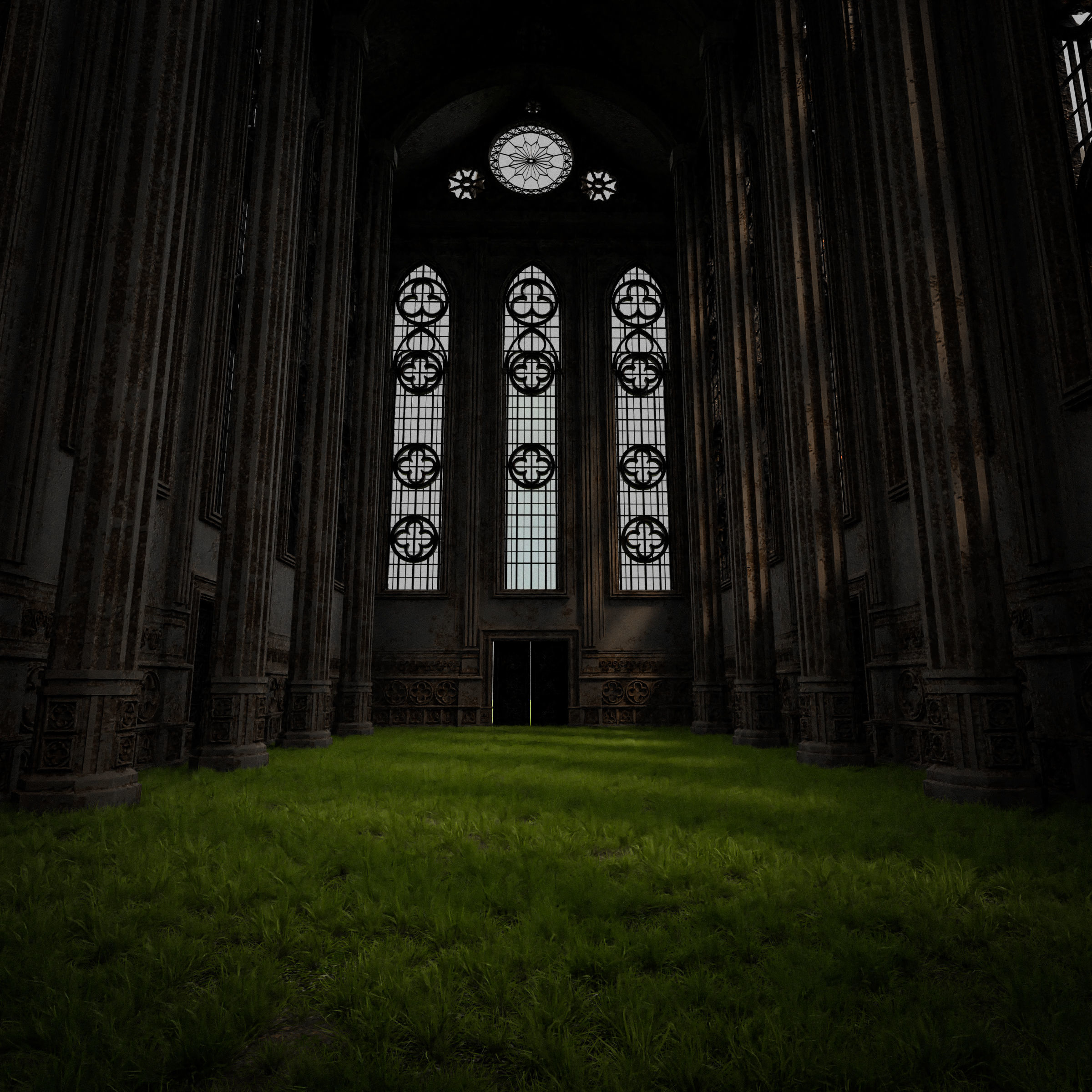 GOTHIC CASTLE BUILDING PACK 3D Model Collection_61