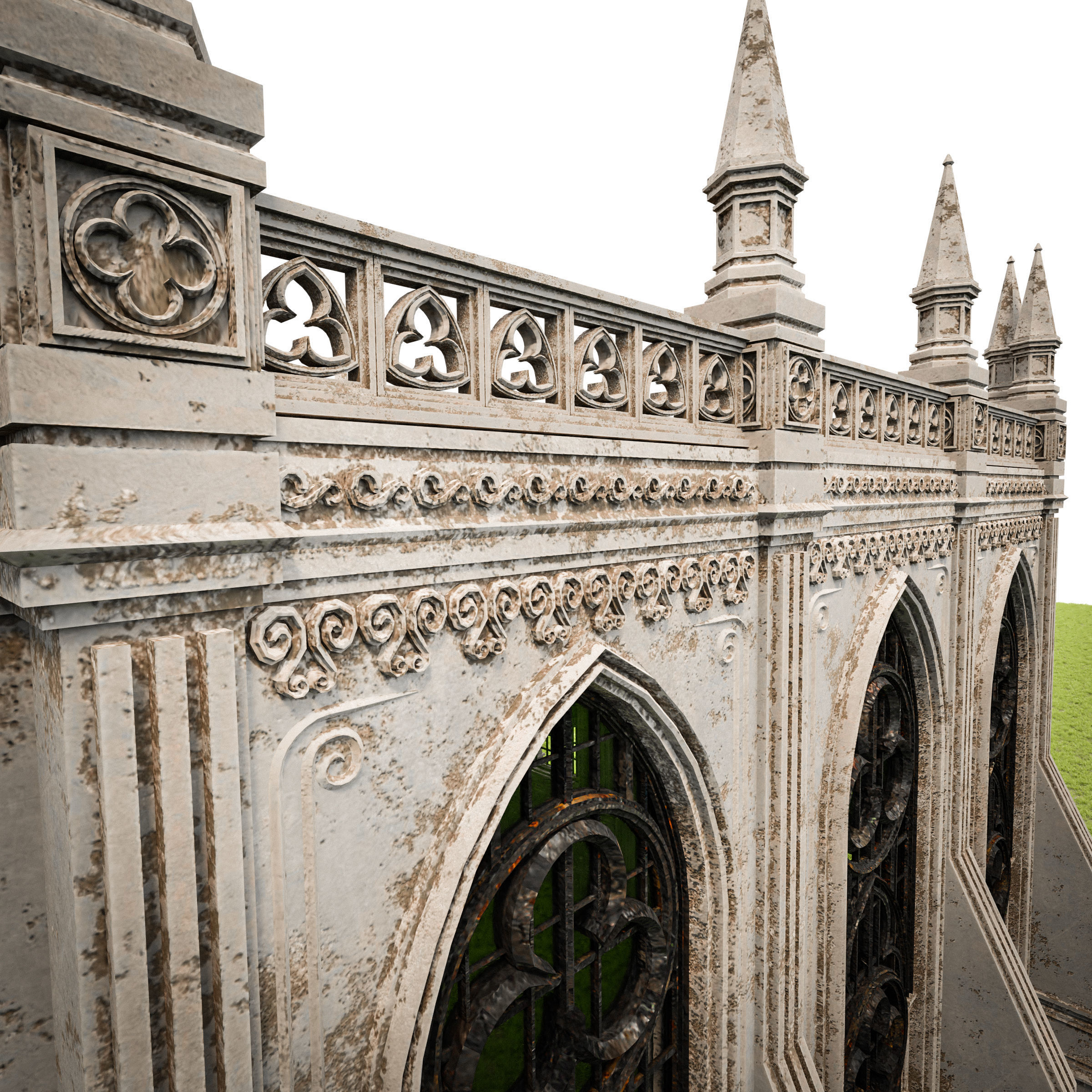 GOTHIC CASTLE BUILDING PACK 3D Model Collection_86