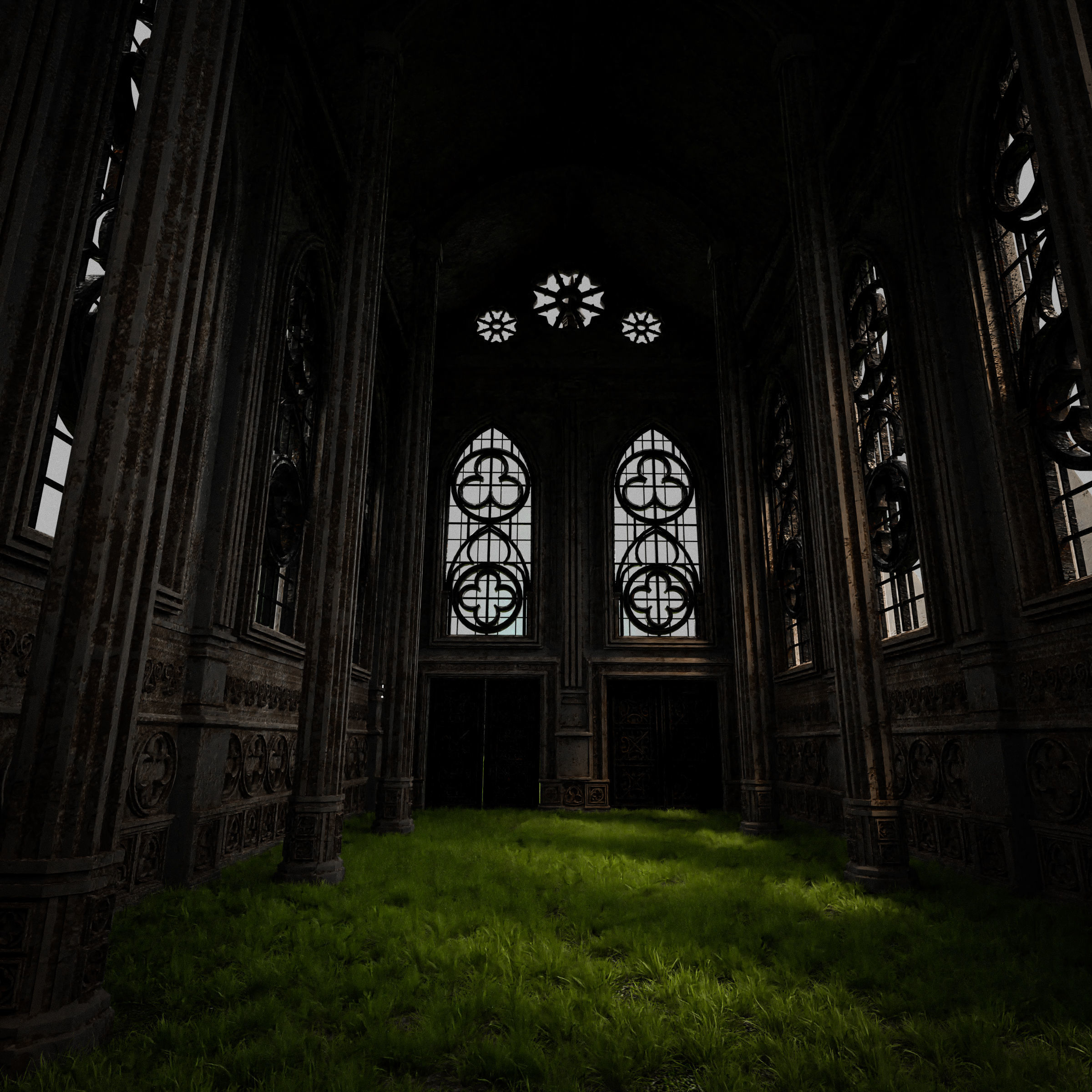 GOTHIC CASTLE BUILDING PACK 3D Model Collection_65