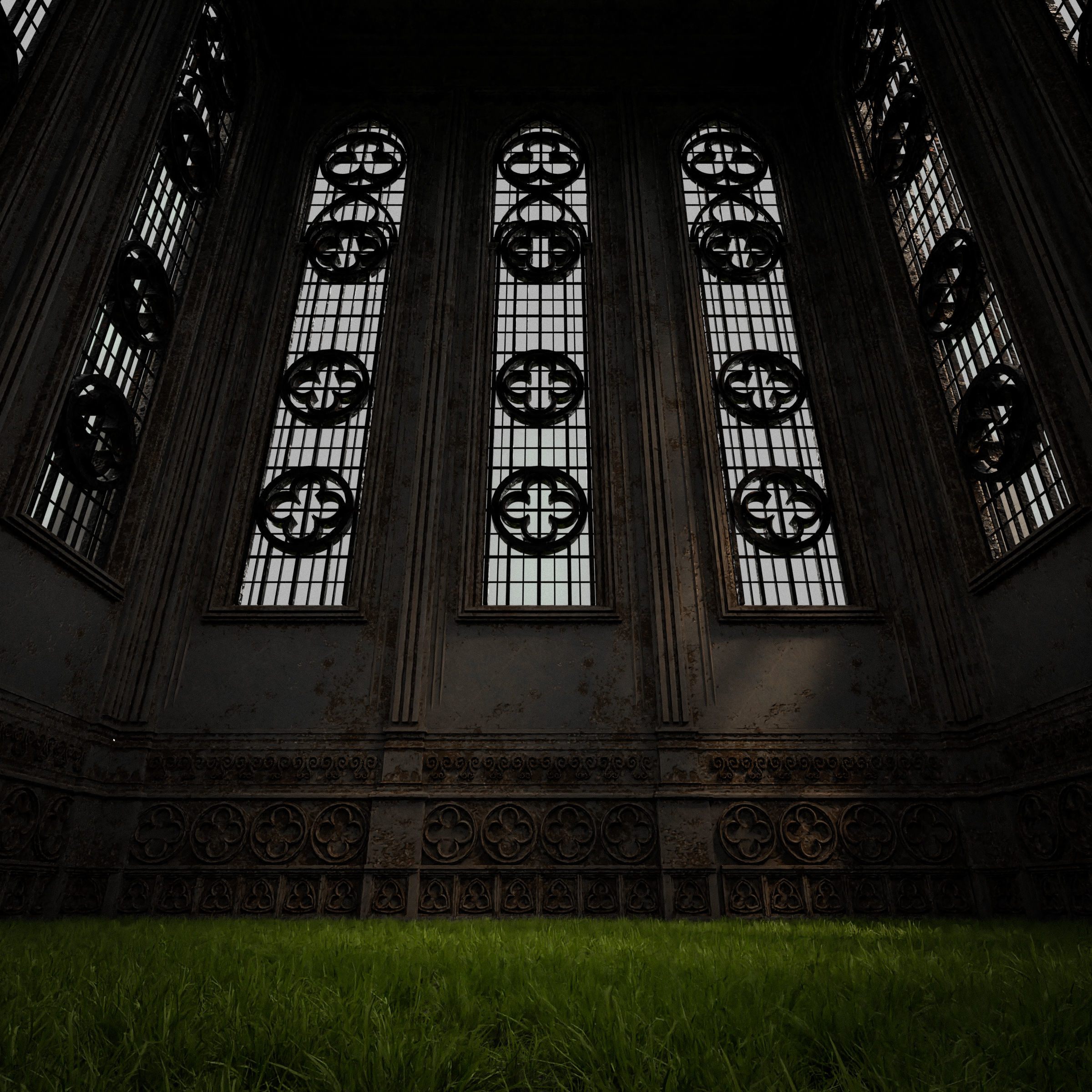 GOTHIC CASTLE BUILDING PACK 3D Model Collection_52