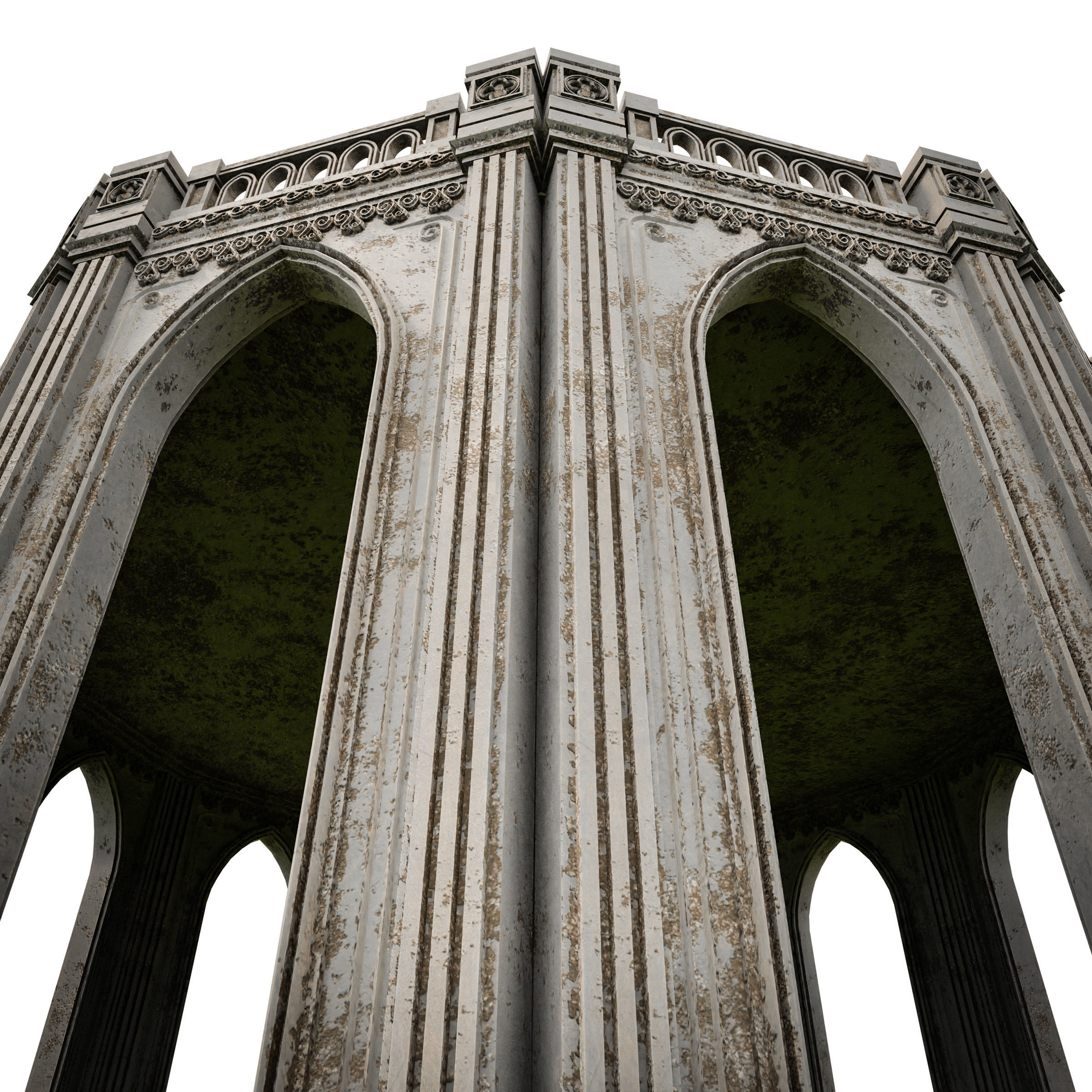 GOTHIC CASTLE BUILDING PACK 3D Model Collection_83