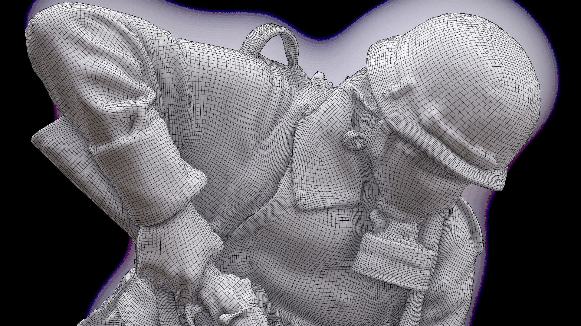 3D Body Scan - Army Stormtrooper Bayonette 3D model_17