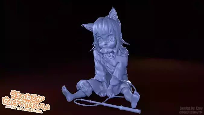 Kinako - My Cat Is A Kawaii Girl 3D print model