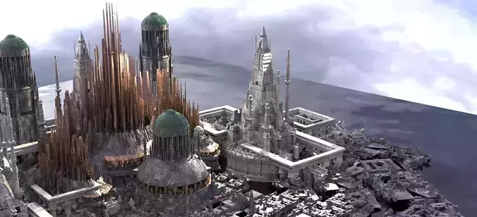 High palace of eternal Glory kitbash