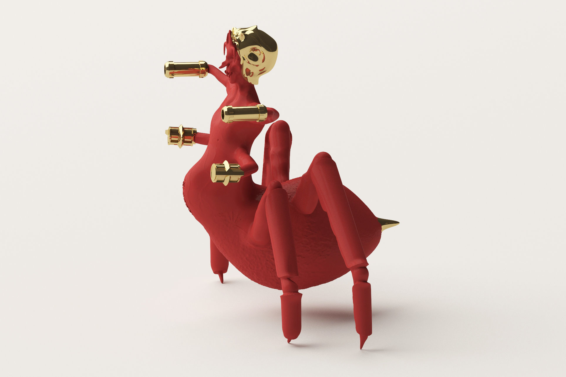 Creative CR 4 3D print model_1