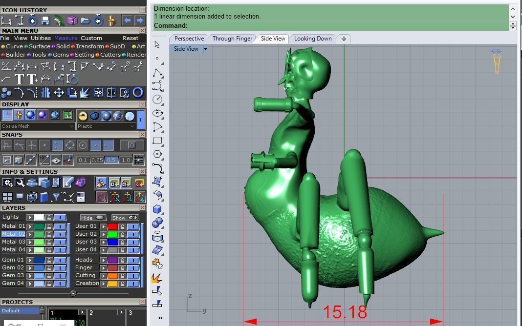 Creative CR 4 3D print model_4