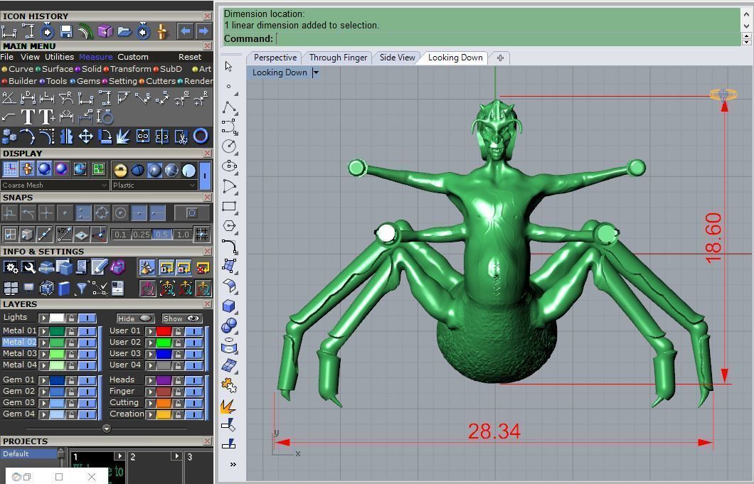 Creative CR 4 3D print model_3