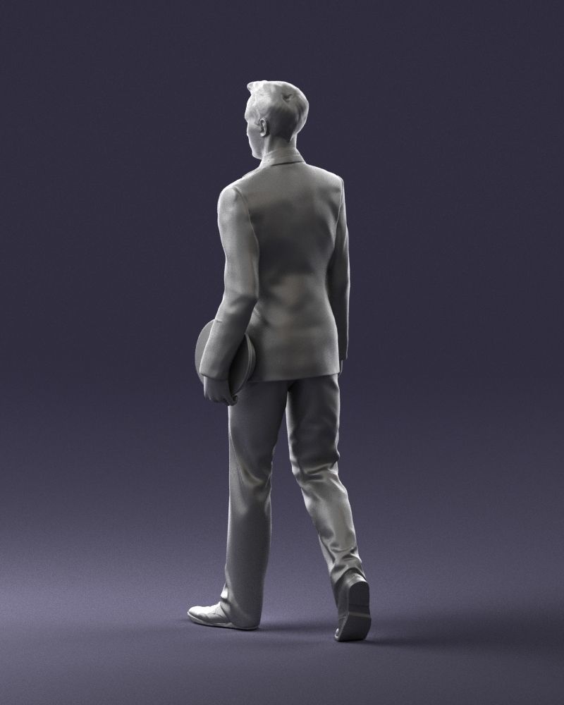 Male pilot in uniform 0296 3D model_22