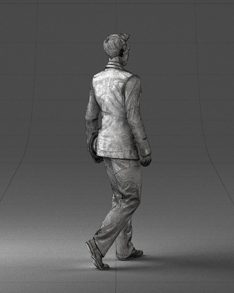 Male pilot in uniform 0296 3D model_17