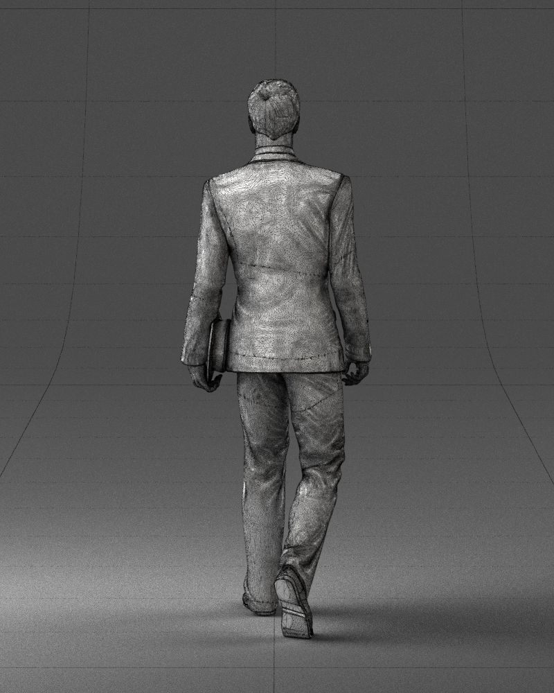 Male pilot in uniform 0296 3D model_20