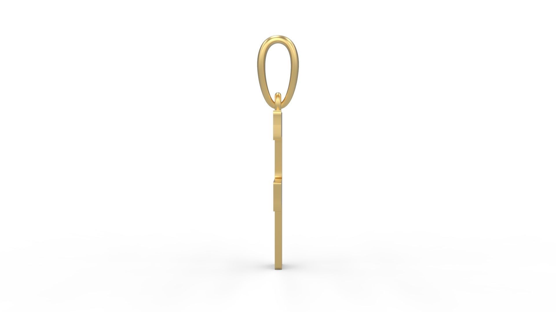 Initial Letters Pendant Berlin Sans F 3D print model_2