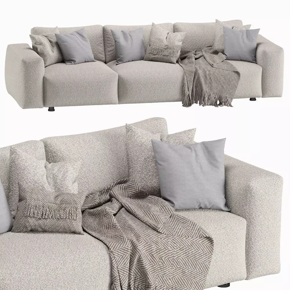 Sofa Dienne Cross 3 seat 3D model