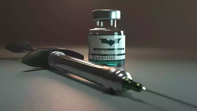 Batman syringe