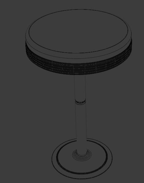 dining chair Free 3D model_2