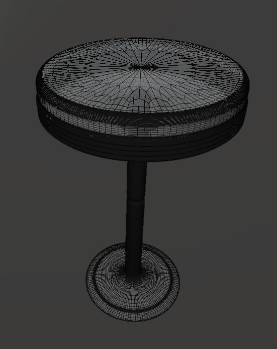 dining chair Free 3D model_1