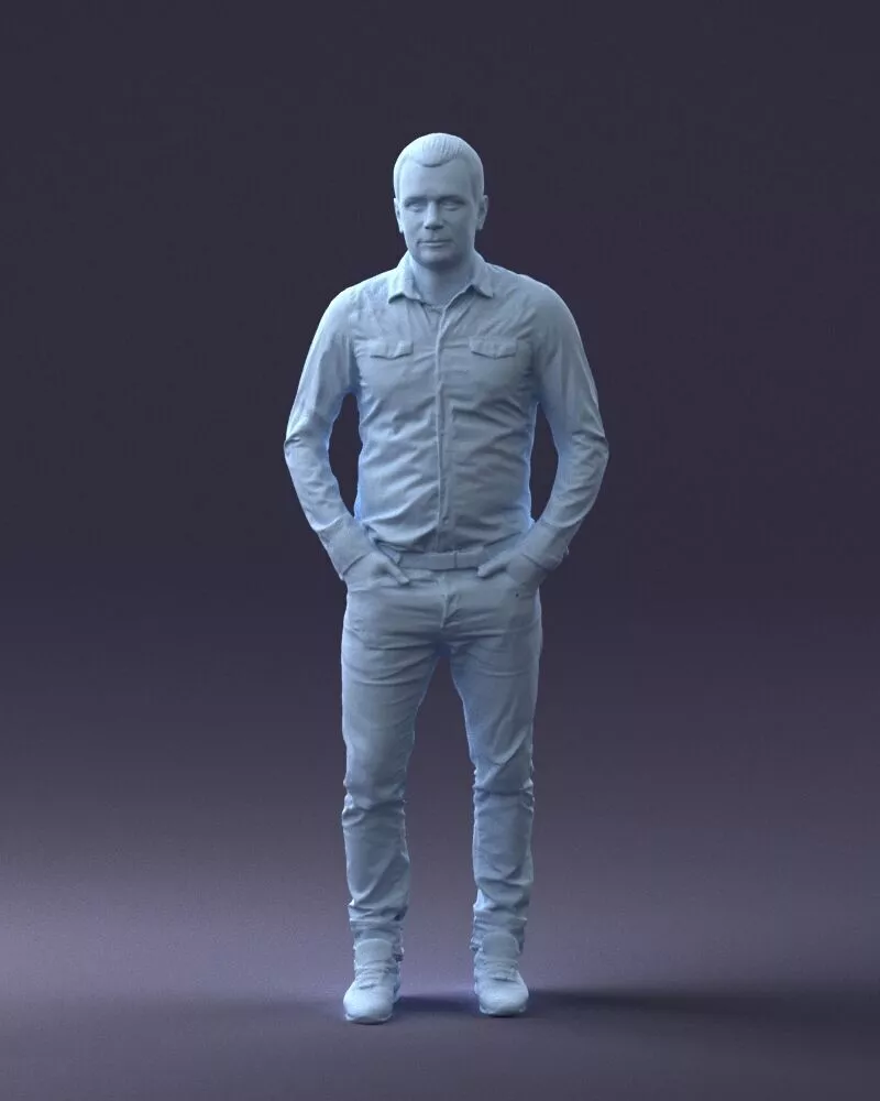 000029 Style man 0826 3dp 3D print model