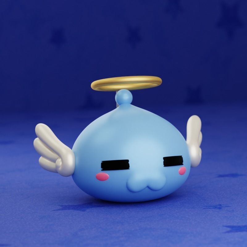 Angeling Ragnarok Online MMORPG Eternal Love 3D print model_3